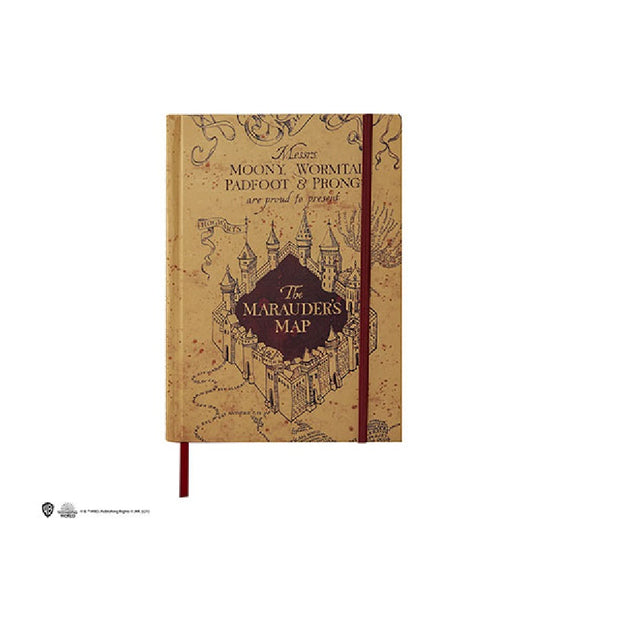 Harry Potter Notebook Agenda E Replica della Mappa Del Malandrino