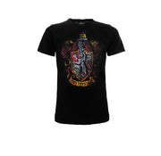 Harry Potter T-Shirt Unisex Grifondoro Gryffindor Effetto Anticato