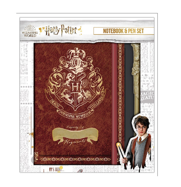 Harry Potter Notebook Agenda/Taccuino & Penna Hogwarts