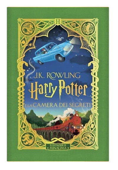 Harry Potter e la camera dei segreti illustrato Minalima Salani J.K.Rowling