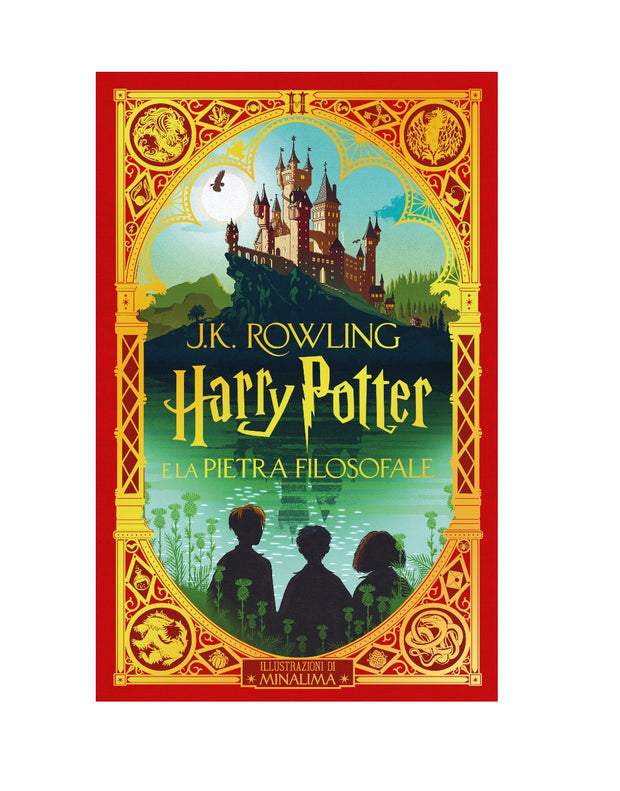 Harry Potter e la pietra filosofale illustrato Minalima Salani J.K.Rowling